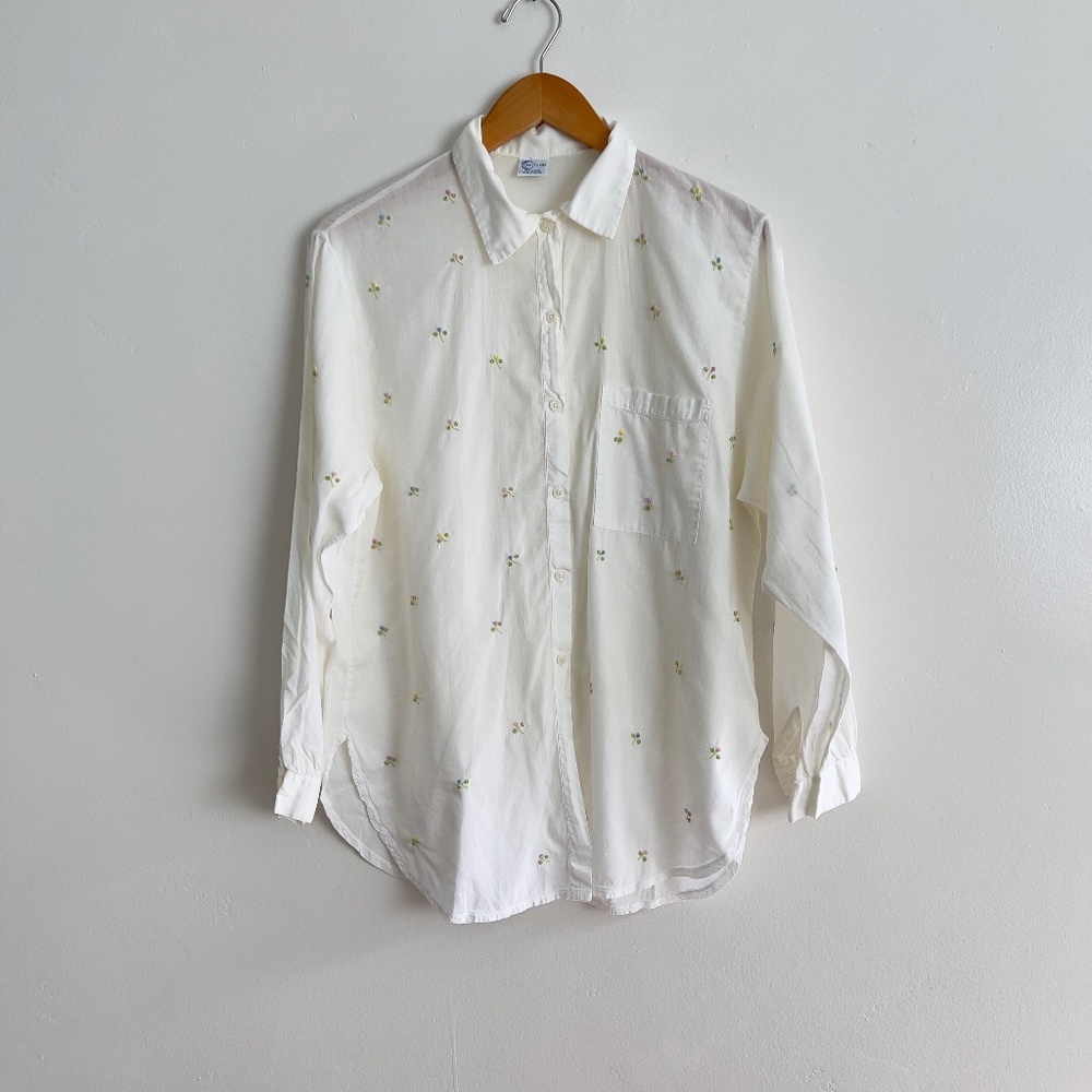 NOCTURNE Hand Made Button Down Top
